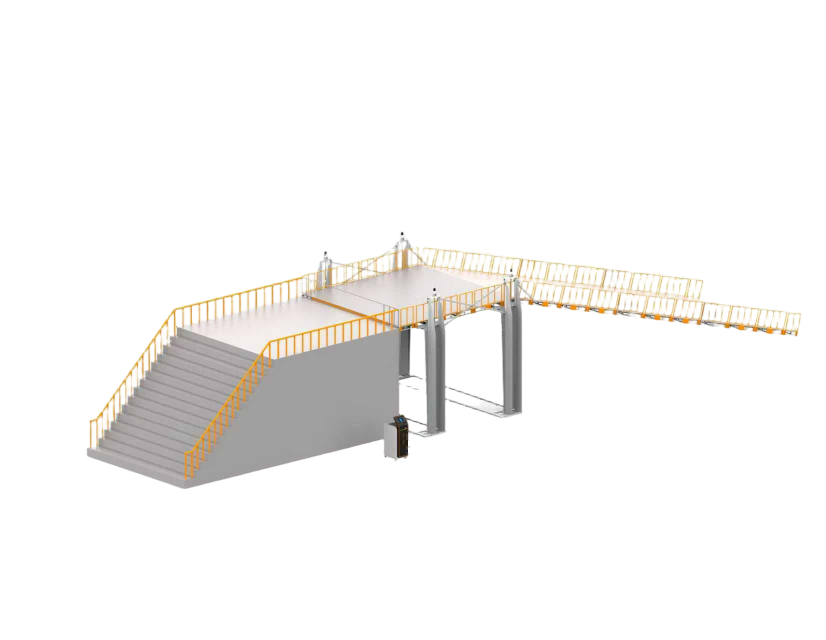 测试机器人最大斜坡角度设备试验台