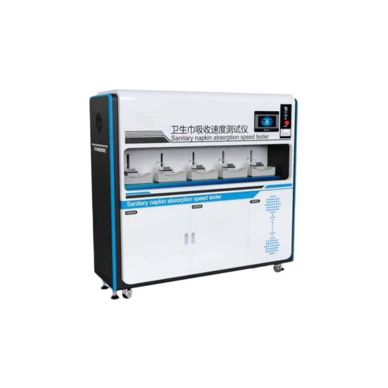 五工位卫生巾吸收速度测试仪含回渗量测定