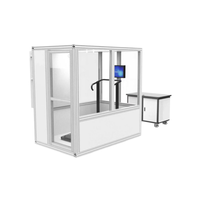 固体颗粒化学防护服向内泄漏率测试仪